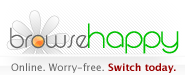 Browse Happy logo.